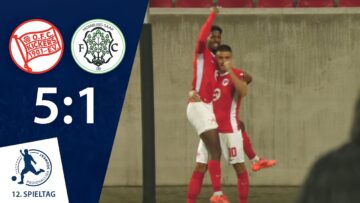 OFC setzt sich von Homburg ab | Kickers Offenbach – FC 08 Homburg | 12. Spieltag RLSW