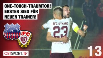Oh lá lá! One-Touch-Traumtor! Erster Sieg für neuen Trainer: Eilenburg – BFC | Regionalliga Nordost