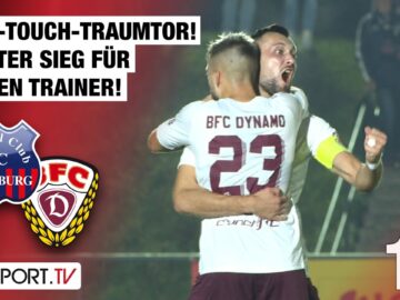Oh lá lá! One-Touch-Traumtor! Erster Sieg für neuen Trainer: Eilenburg – BFC | Regionalliga Nordost