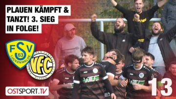 Plauen kämpft & tanzt! 3. Sieg in Folge: FSV 63 Luckenwalde – VFC Plauen | Regionalliga Nordost
