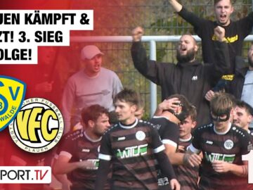 Plauen kämpft & tanzt! 3. Sieg in Folge: FSV 63 Luckenwalde – VFC Plauen | Regionalliga Nordost