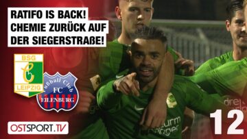 Ratifo is BACK! Mega-Rettungsaktionen bei Chemie-Sieg: Chemie – Eilenburg | Regionalliga Nordost