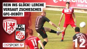 Rein ins Glück! Lerche versaut Zschiesches GFC-Debüt! Greifswald – RW Erfurt | Regionalliga Nordost