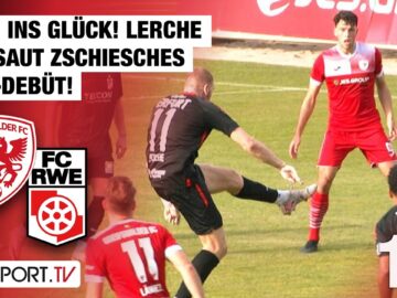 Rein ins Glück! Lerche versaut Zschiesches GFC-Debüt! Greifswald – RW Erfurt | Regionalliga Nordost