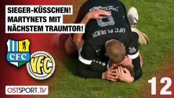 Sieger-Küsschen und nächstes Martynets-Traumtor! Chemnitz – Plauen | Regionalliga Nordost