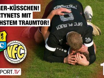 Sieger-Küsschen und nächstes Martynets-Traumtor! Chemnitz – Plauen | Regionalliga Nordost