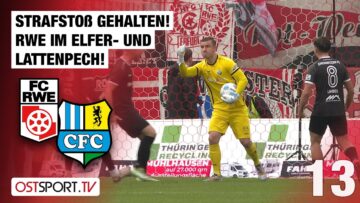 Strafstoß gehalten! RWE im Elfer- und Lattenpech! Rot-Weiß Erfurt – Chemnitz | Regionalliga Nordost