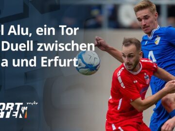 Viel Alu und ein Tor im Pokalduell Carl Zeiss Jena gegen Rot-Weiß Erfurt | Sport im Osten | MDR