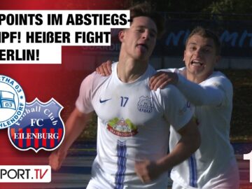 BIG POINTS im Abstiegskampf! Heißer Fight in Berlin: Hertha 03 – Eilenburg | Regionalliga Nordost