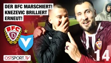Der BFC marschiert & feiert den Mann des Spiels: Dynamo – Viktoria | Regionalliga Nordost