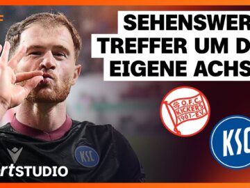Kickers Offenbach – Karlsruher SC | DFB-Pokal 2024/25, 2. Runde | sportstudio