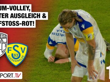 Traum-Volley, Kopfstoß-Rot & Später Ausgleich: Carl Zeiss Jena – Luckenwalde | Regionalliga Nordost