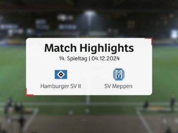 Auswärtstrauma hält an: Meppen patzt spät | Regionalliga Nord 14. Spieltag