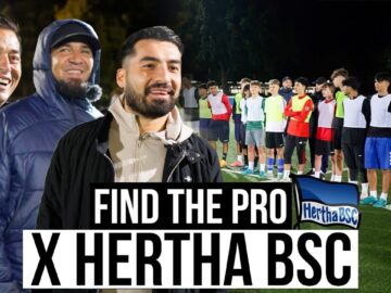 Find The Pro x Hertha BSC | Wer bekommt den NLZ vertrag?
