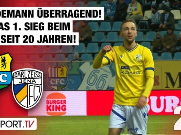 Seidemann überragend! Jenas 1. Sieg beim CFC seit 20 Jahren: Chemnitz – Jena | Regionalliga Nordost
