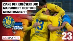 Ziane der Erlöser! LOK marschiert Richtung Meisterschaft! Leipzig – Hertha II | Regionalliga Nordost