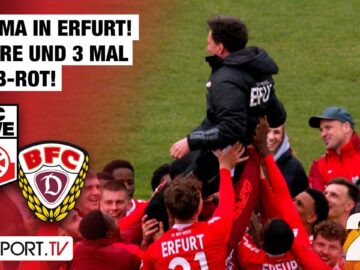 DRAMA in Erfurt! 5 Tore und 3 Mal Gelb-Rot: Erfurt – BFC | Regionalliga Nordost
