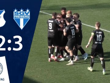 Freiberg stürzt Hoffenheim von der Spitze | TSG Hoffenheim II – SGV Freiberg | 23. Spieltag RLSW