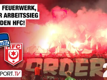 Kein Feuerwerk, aber Arbeitssieg für den HFC!: Hertha BSC II – Hallescher FC | Regionalliga Nordost