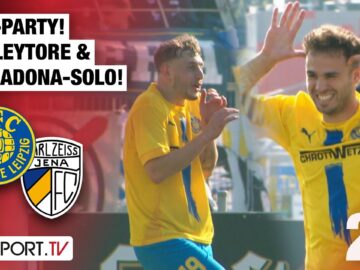 LOK-Party! Maradona-Solo & Volleytore: 1. FC Lok Leipzig – Carl Zeiss Jena | Regionalliga Nordost