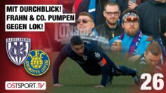 Mit Durchblick! Frahn & Co. pumpen den Sieg: Babelsberg – 1. FC Lok Leipzig | Regionalliga Nordost