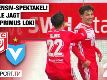 Offensiv-Spektakel! Halle jagt Ligaprimus LOK: Hallescher FC – Vikt. Berlin | Regionalliga Nordost