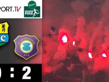 Pyro, Böller und KEINE Pokalsensation! Chemnitz – Aue | Sachsenpokal