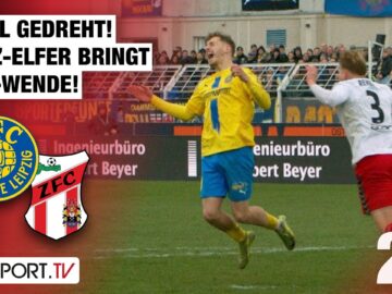 Spiel gedreht! Witz-Elfer bringt LOK-Wende: 1. FC Lok Leipzig – Meuselwitz | Regionalliga Nordost