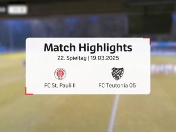 Turtschans Treffer entscheidet umkämpftes Nachholspiel | Regionalliga Nord 22. Spieltag