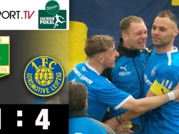 Ziane-Märchen! LOK-Sieg im Pokal-Derby: Chemie Leipzig – 1. FC Lok Leipzig | Regionalliga Nordost