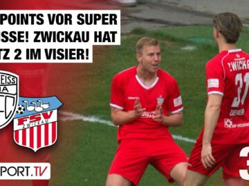 Big-Points vor super Kulisse! Zwickau hat Platz 2 im Visier: Jena – Zwickau | Regionalliga Nordost