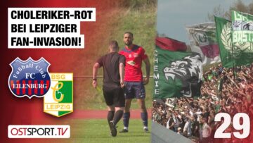 CHOLERIKER-ROT bei Leipziger Fan-Invasion! Eilenburg – Chemie Leipzig | Regionalliga Nordost