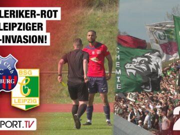 CHOLERIKER-ROT bei Leipziger Fan-Invasion! Eilenburg – Chemie Leipzig | Regionalliga Nordost
