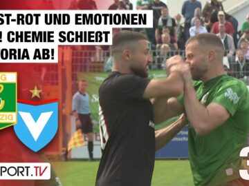 Faust-Rot und Emotionen pur! Chemie schießt Viktoria ab! Chemie – Viktoria | Regionalliga Nordost
