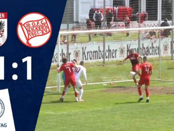 Kein Sieger im Hessenduell | FC Gießen – Kickers Offenbach | 31. Spieltag RLSW