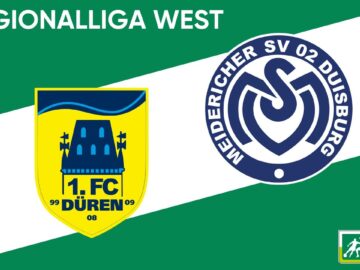 Klare Sache in Düren! I 1. FC Düren – MSV Duisburg I RL West