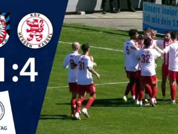 KSV erobert Bornheimer Hang | FSV Frankfurt – KSV Hessen Kassel | 28. Spieltag RLSW