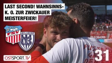 LAST SECOND! Wahnsinns-K. O. zur Zwickauer Meisterfeier! Zwickau – Babelsberg | Regionalliga Nordost