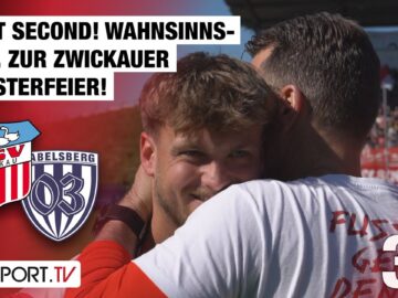 LAST SECOND! Wahnsinns-K. O. zur Zwickauer Meisterfeier! Zwickau – Babelsberg | Regionalliga Nordost