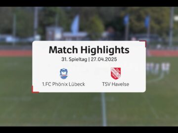 Phönix Lübeck kämpft, aber Havelse bleibt unaufhaltsam | Regionalliga Nord 31. Spieltag