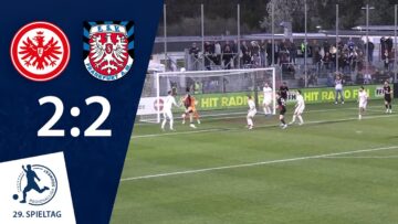Punkteteilung im Derby | Eintracht Frankfurt II – FSV Frankfurt | 29. Spieltag RLSW