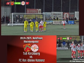 Rheinlandpokal: TuS Kirchberg vs. FC Rot-Weiss Koblenz