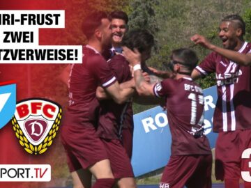 Schiri-Frust und zwei Platzverweise: Viktoria – BFC | Regionalliga Nordost