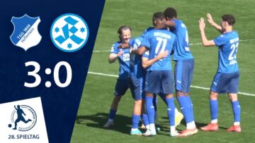 TSG festigt Tabellenspitze | TSG Hoffenheim II – SV Stuttgarter Kickers | 28. Spieltag RLSW