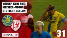 Wieder kein Sieg! LOKs Meister-Motor stottert: 1. FC Lok Leipzig – Greifswald| Regionalliga Nordost