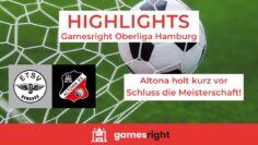 34. Spieltag Gamesright Oberliga Hamburg Highlights ETSV Hamburg – Altona 93