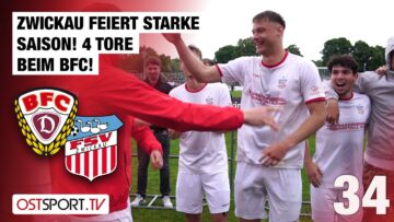 Bus-Panne! Zwickau per Anhalter zum BFC: Dynamo – Zwickau | Regionalliga Nordost