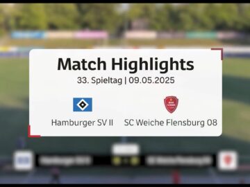 Früher Doppelschlag reicht – HSV II Schlägt Weiche | Regionalliga Nord 33. Spieltag
