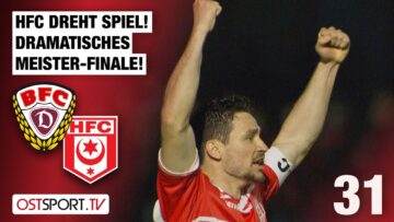 HFC dreht Spiel! Dramatisches Meister-Finale: BFC Dynamo – Hallescher FC | Regionalliga Nordost