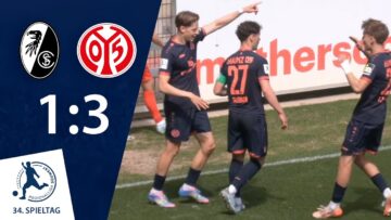 Mamutovic macht Klassenerhalt klar | SC Freiburg II – 1. FSV Mainz 05 II | 34. Spieltag RLSW